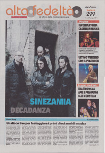 Alta Fedeltà, Giugno 2015