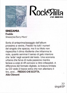 Rockerilla, Marzo 2026